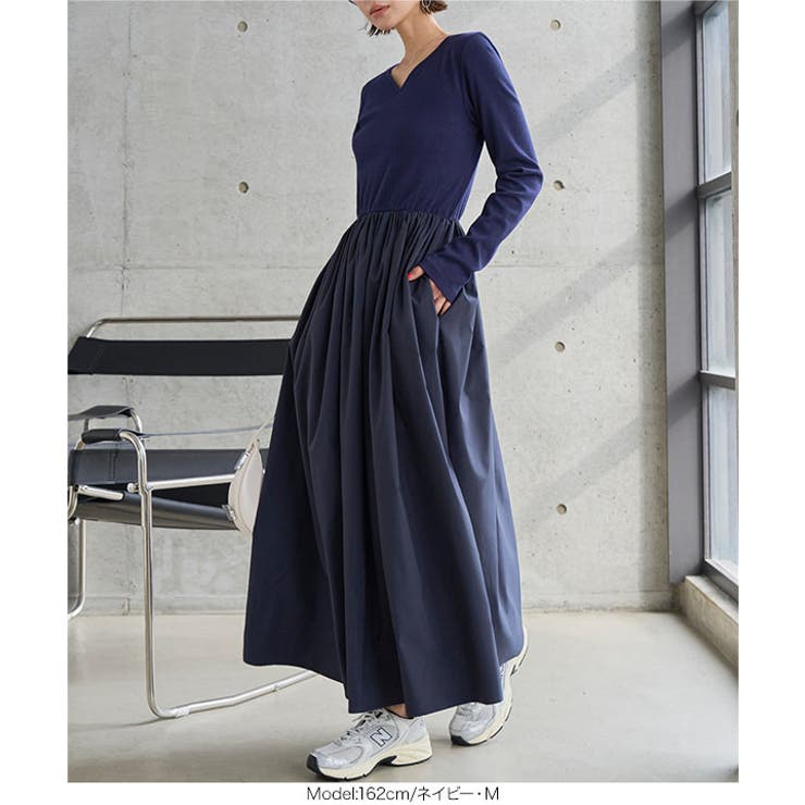 ハートネックドッキングワンピース［E3577］ | KOBE LETTUCE | 詳細画像8 