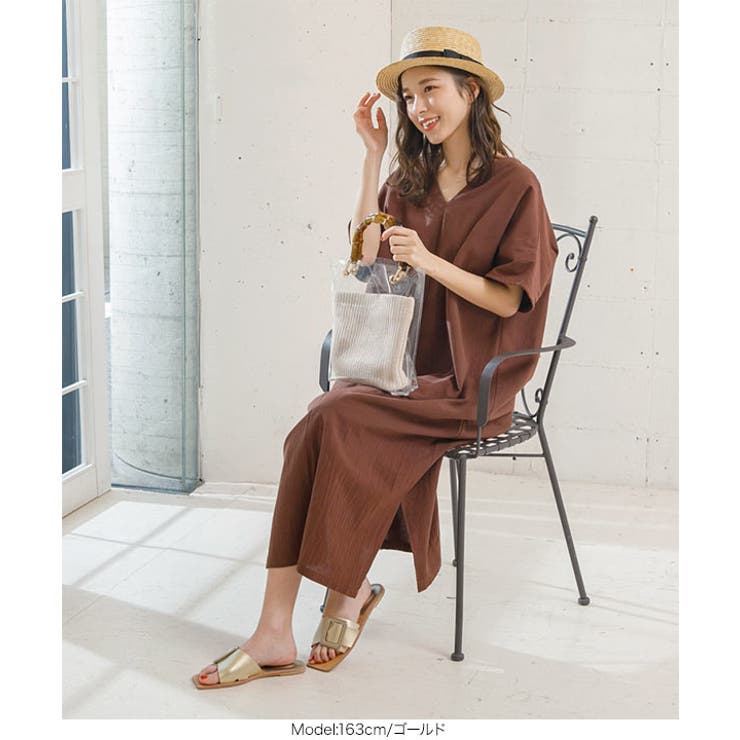 スクエアカットBIGバックルワンベルトサンダル [I2119] レディース | KOBE LETTUCE | 詳細画像9 