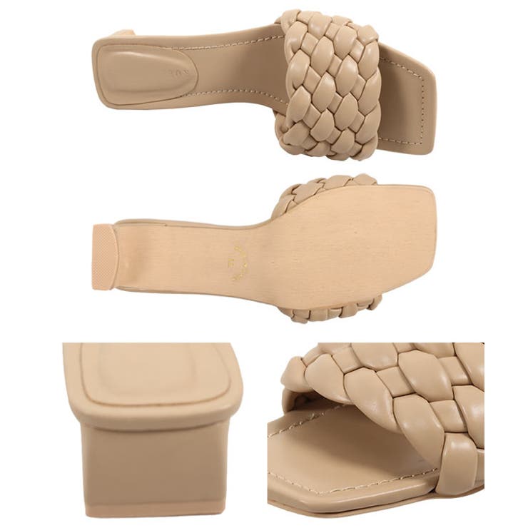 編みこみスクエアトゥミュール [I2284] レディース | KOBE LETTUCE | 詳細画像16 