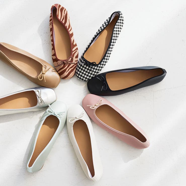 スクエアトゥバレエパンプス [I2401] レディース | KOBE LETTUCE | 詳細画像1 