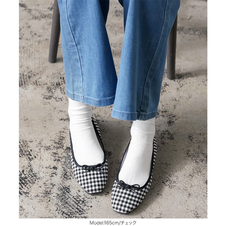 スクエアトゥバレエパンプス [I2401] レディース | KOBE LETTUCE | 詳細画像24 