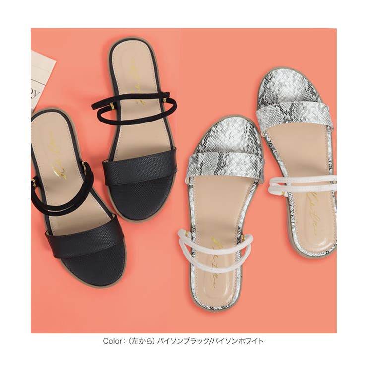 2wayフラットサンダル [I2429] レディース | KOBE LETTUCE | 詳細画像9 