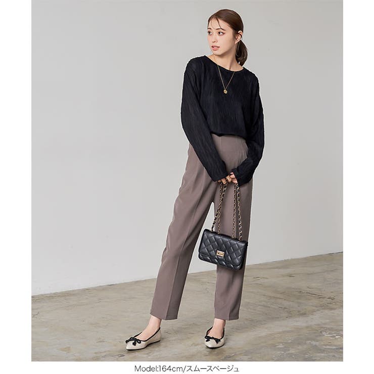 配色リボンポインテッドトゥバレエパンプス 秋 秋服 | KOBE LETTUCE | 詳細画像6 