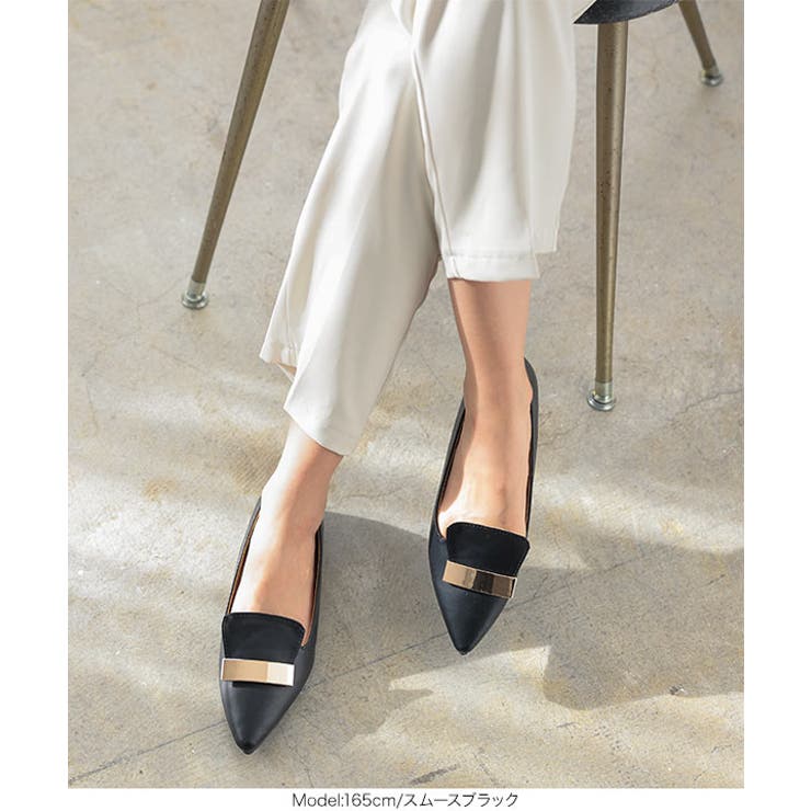 プレートモチーフパンプス［I2528］ | KOBE LETTUCE | 詳細画像5 