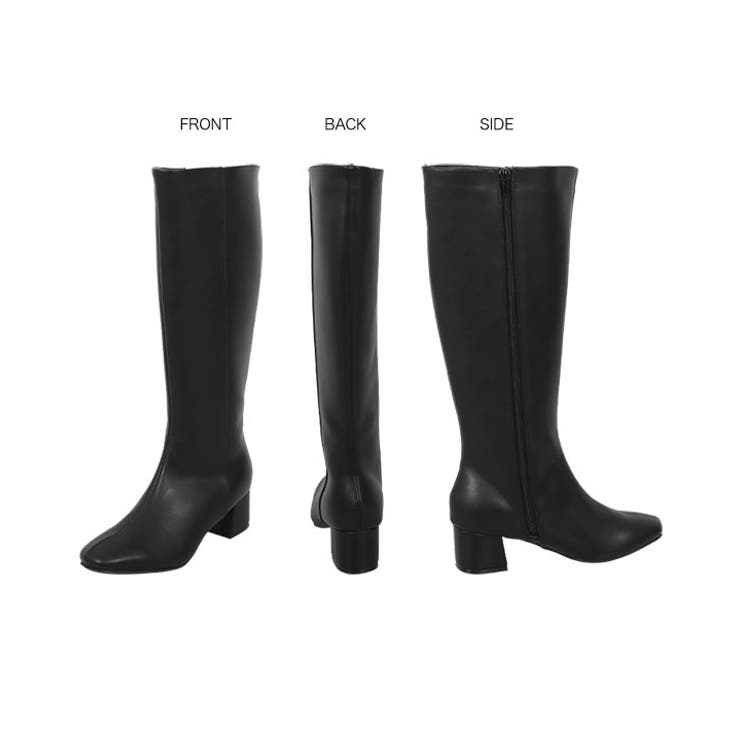 フェイクレザーロングブーツ［I2572］ | KOBE LETTUCE | 詳細画像8 