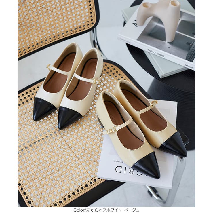 バイカラーパンプス［I2587］ | KOBE LETTUCE | 詳細画像4 