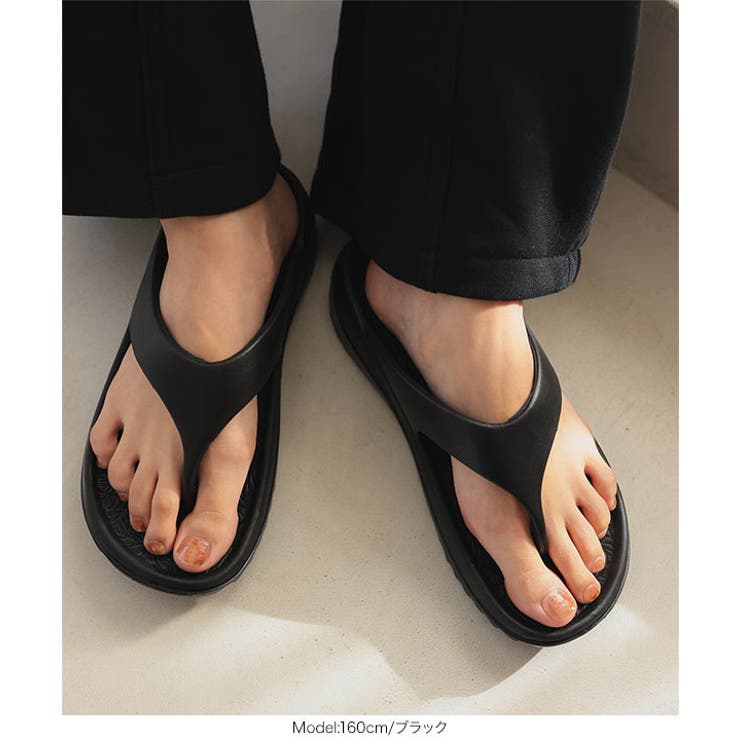 フリップフロップ厚底ビーチサンダル［I2629］ | KOBE LETTUCE | 詳細画像4 