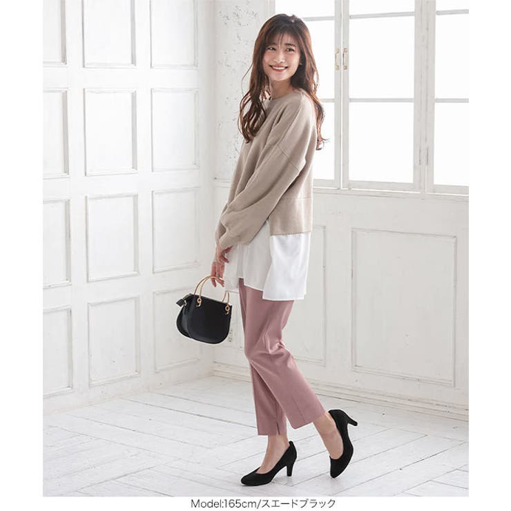 機能系ラウンドトゥパンプス7cmヒール［I93A］ | KOBE LETTUCE | 詳細画像16 