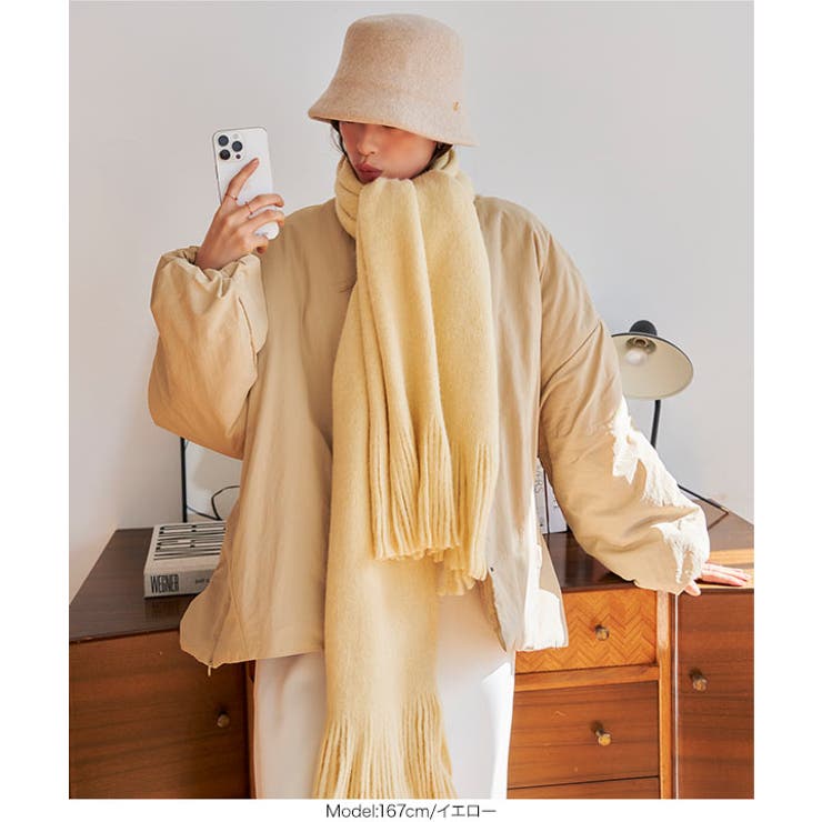 ミンクタッチもっちりストール［J1123］ | KOBE LETTUCE | 詳細画像7 