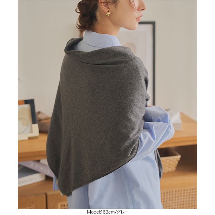 ワイドニットスカーフ［J1180］ ワイドニット スカーフ | KOBE LETTUCE | 詳細画像10 