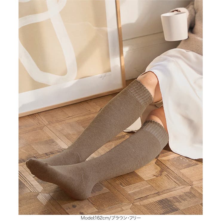 裏パイルハイソックス 裏パイル ハイソックス | KOBE LETTUCE | 詳細画像5 