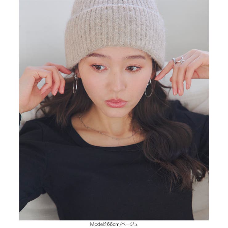 もっちりリブニット帽 もっちりリブ ニット帽 | KOBE LETTUCE | 詳細画像8 