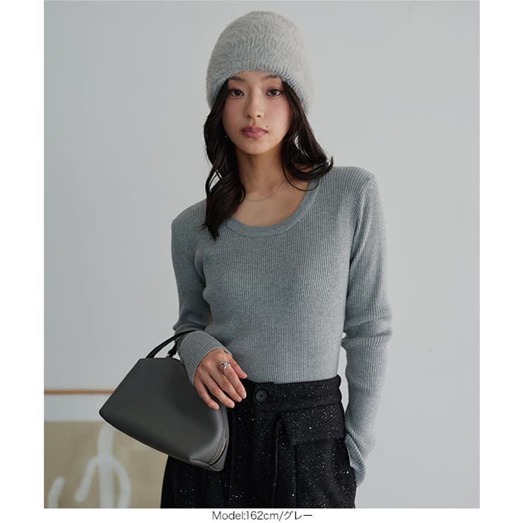 シャギーニット帽［J1200］ シャギー ニット帽 | KOBE LETTUCE | 詳細画像3 