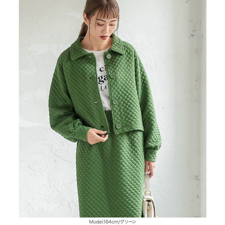 キルティングジャケット［K1067］ | KOBE LETTUCE | 詳細画像7 