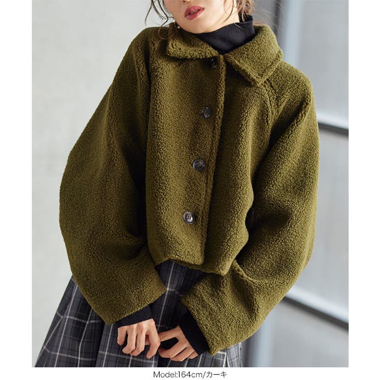 ボアショートコート［K1098］[品番：KO000013300]｜KOBE LETTUCE