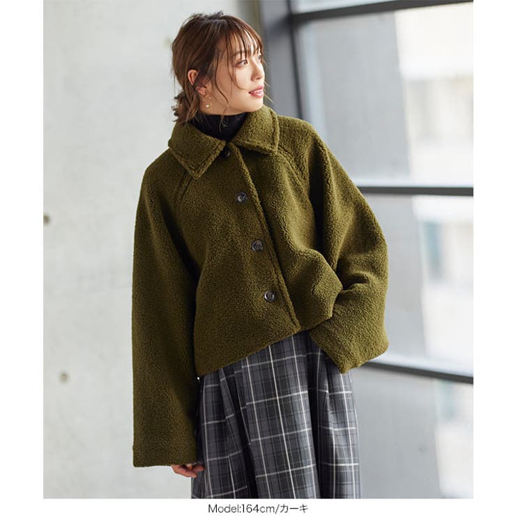 ボアショートコート［K1098］[品番：KO000013300]｜KOBE LETTUCE