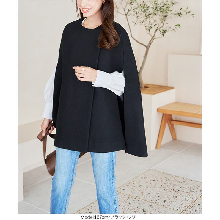 ケープコート ポンチョ ミドルコート | KOBE LETTUCE | 詳細画像13 