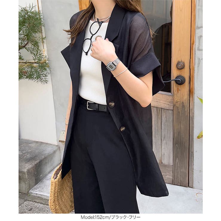 シアージャケット テーラード シアー | KOBE LETTUCE | 詳細画像7 