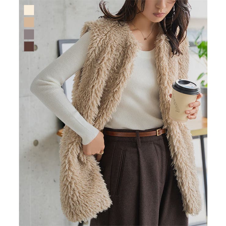 フーデッドファーベスト RADIATE フーデッドファーベスト ラディエイト