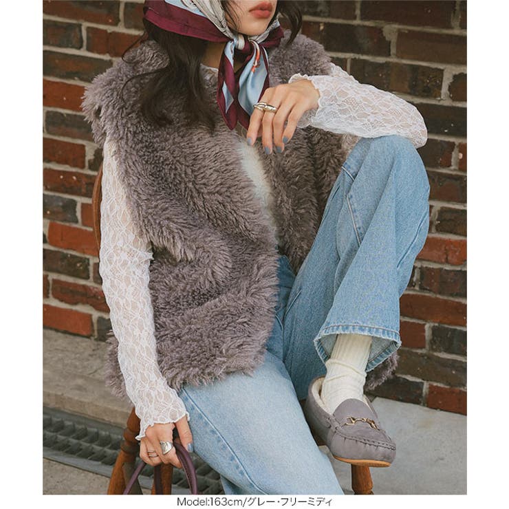 ボリュームファーベスト ボリューム ファー[品番：KO000015632]｜KOBE