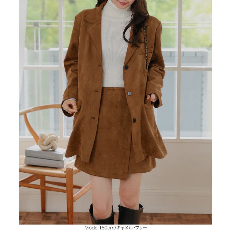 フェイクスエードジャケット［K1399］ スエード ジャケット | KOBE LETTUCE | 詳細画像5 