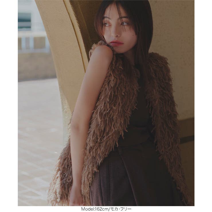 ボリュームロングファーベスト［K1402］ ボリューム ロング | KOBE LETTUCE | 詳細画像2 