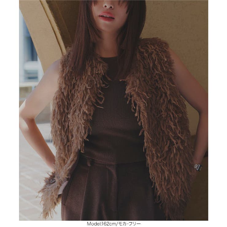 ボリュームロングファーベスト［K1402］ ボリューム ロング | KOBE LETTUCE | 詳細画像4 