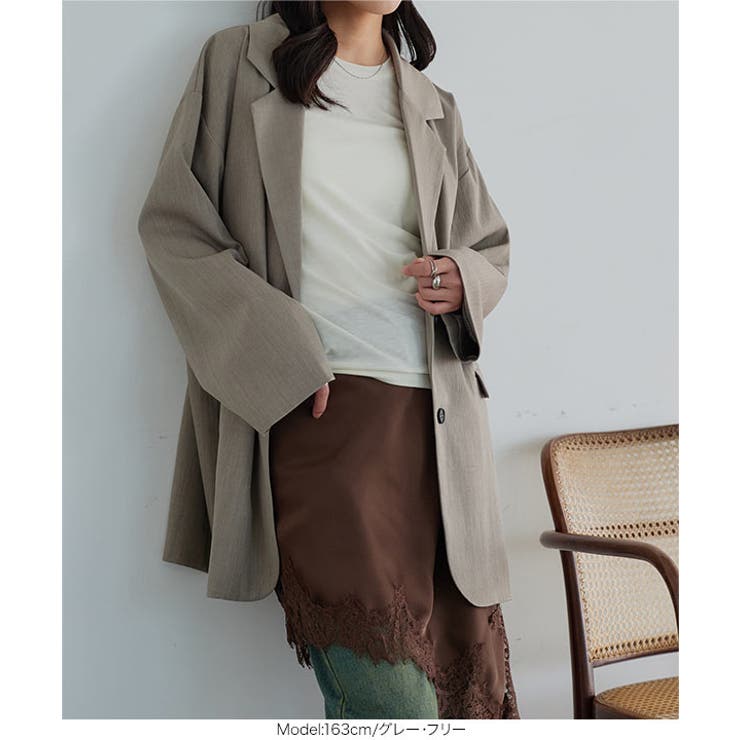 テーラードジャケット［K1429］ テーラードジャケット 羽織り | KOBE LETTUCE | 詳細画像3 