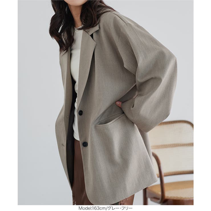 テーラードジャケット［K1429］ テーラードジャケット 羽織り | KOBE LETTUCE | 詳細画像5 