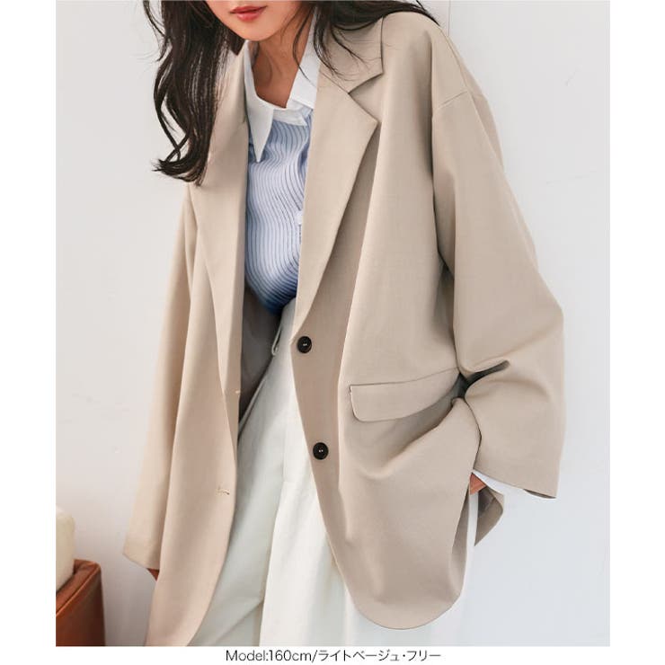 テーラードジャケット［K1429］ テーラードジャケット 羽織り | KOBE LETTUCE | 詳細画像7 