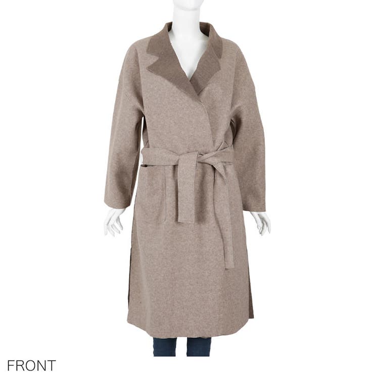 ダンボールニットコート［K865］[品番：KO000013249]｜KOBE LETTUCE