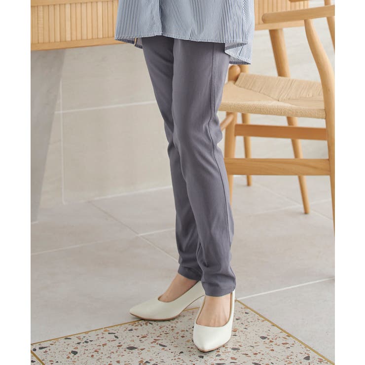 チャコール | 選べるサイズ ストレッチゆるスキニーパンツ［M239A］ | KOBE LETTUCE