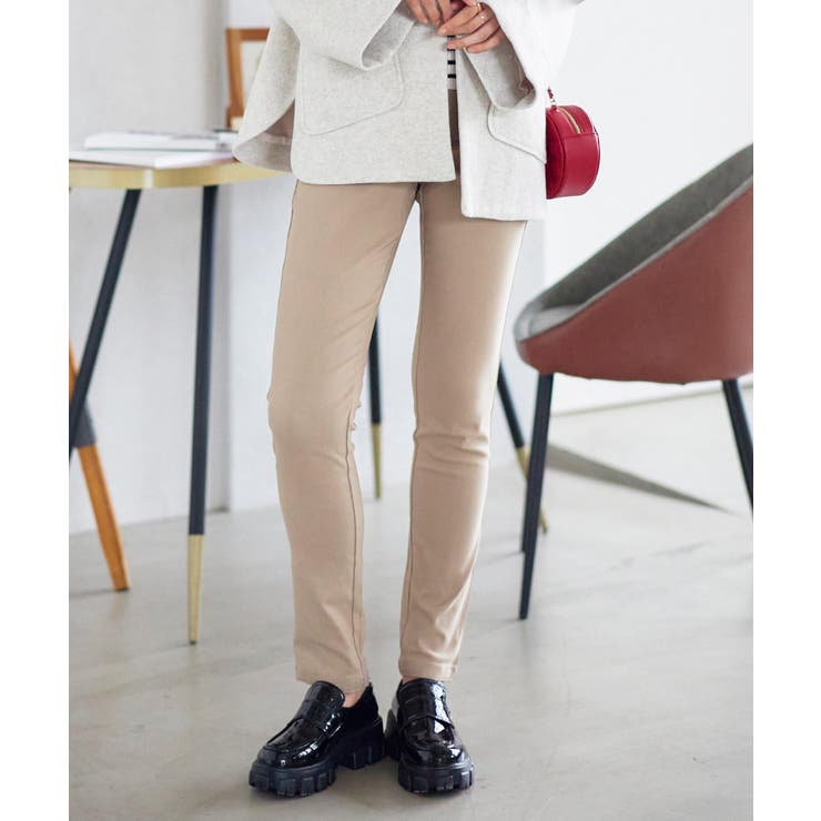 ベージュ | 選べるサイズ ストレッチゆるスキニーパンツ［M239A］ | KOBE LETTUCE