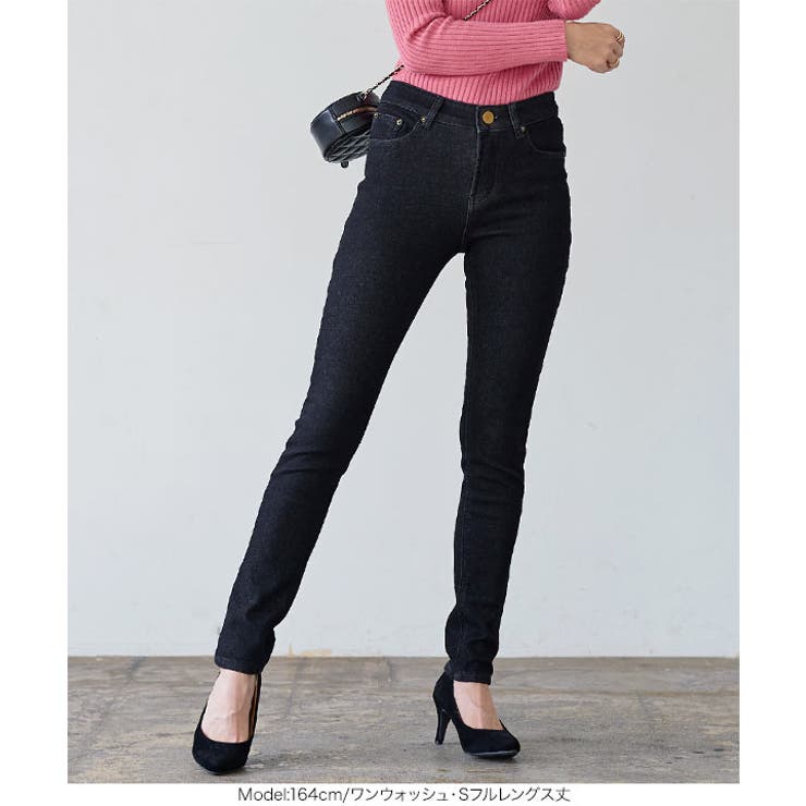 あったかく、美脚も叶える裏起毛デニム 裏起毛 デニム | KOBE LETTUCE | 詳細画像22 