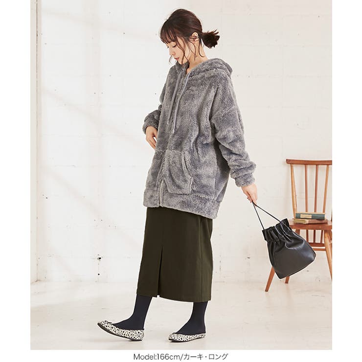 裏微起毛スーパーストレッチタイトスカート [M2322] レディース | KOBE LETTUCE | 詳細画像27 