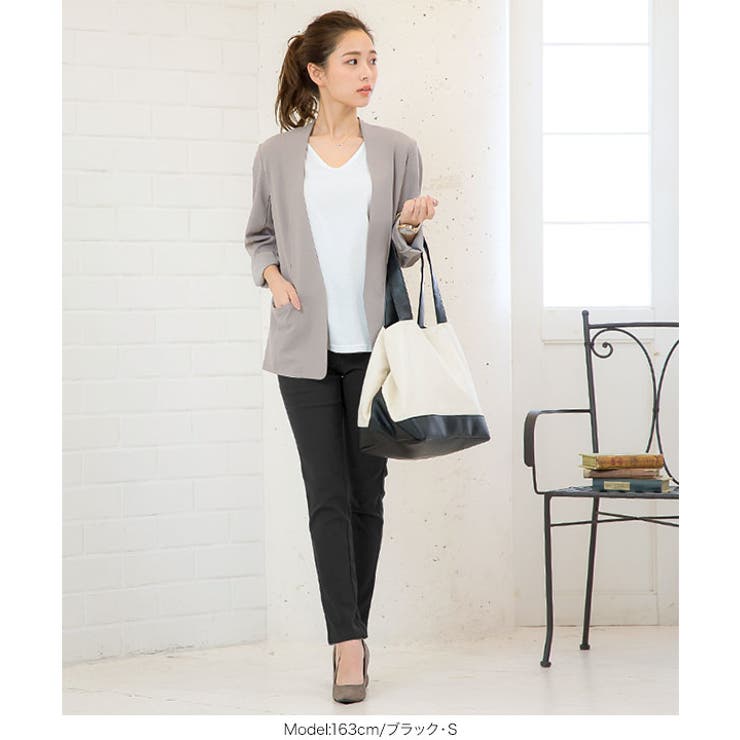 ウエストゴムストレッチスキニーパンツ［M2390］ | KOBE LETTUCE | 詳細画像29 