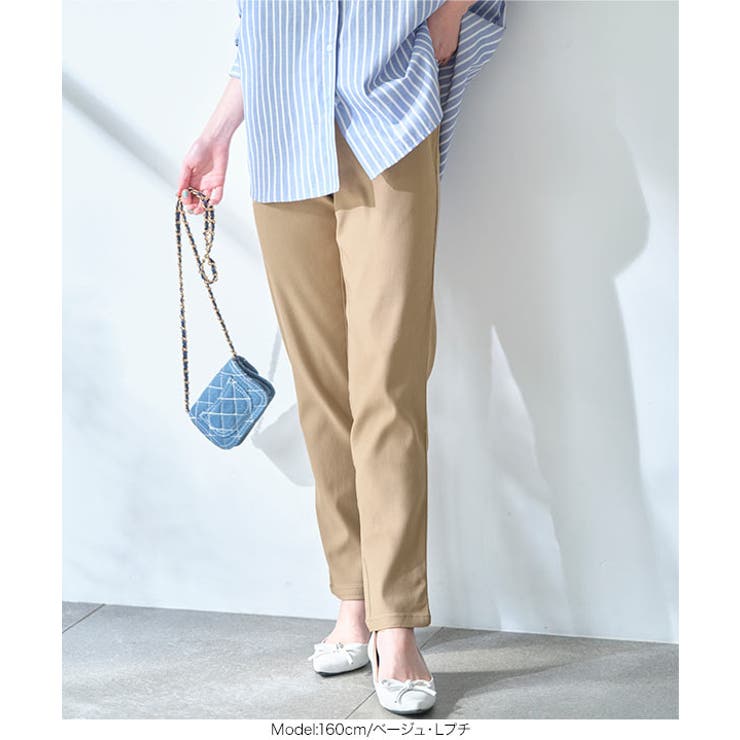 ウエストゴムストレッチスキニーパンツ［M2390］ | KOBE LETTUCE | 詳細画像12 