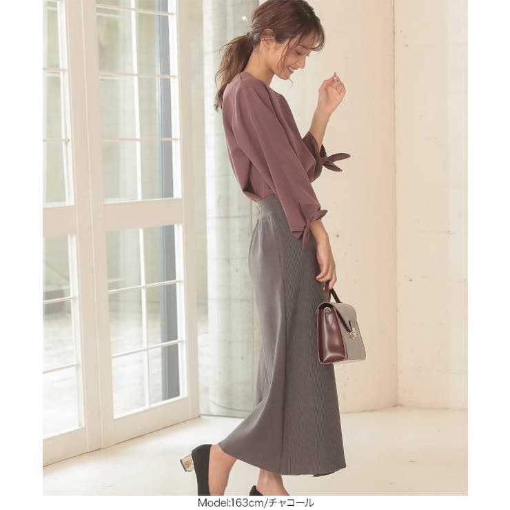 ラップニットスカート [M2660] レディース | KOBE LETTUCE | 詳細画像7 