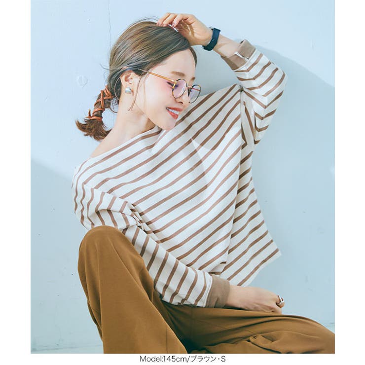 [ 田中亜希子さんコラボ ] サイドジップジャージーワイドパンツ［M2748］ | KOBE LETTUCE | 詳細画像10 