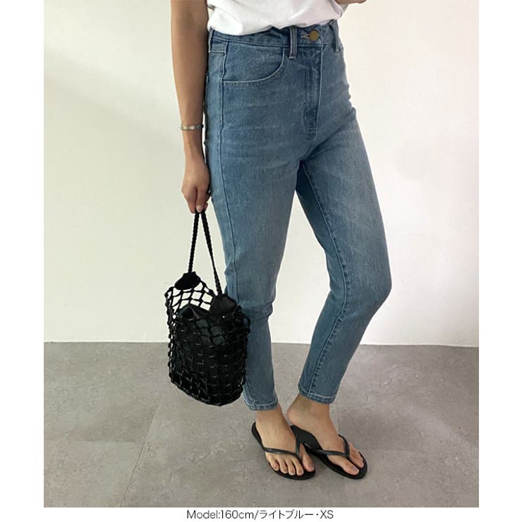 ハイライズストレッチデニム [M2753] レディース | KOBE LETTUCE | 詳細画像20 