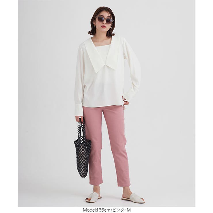 ハイライズストレッチデニム [M2753] レディース | KOBE LETTUCE | 詳細画像15 