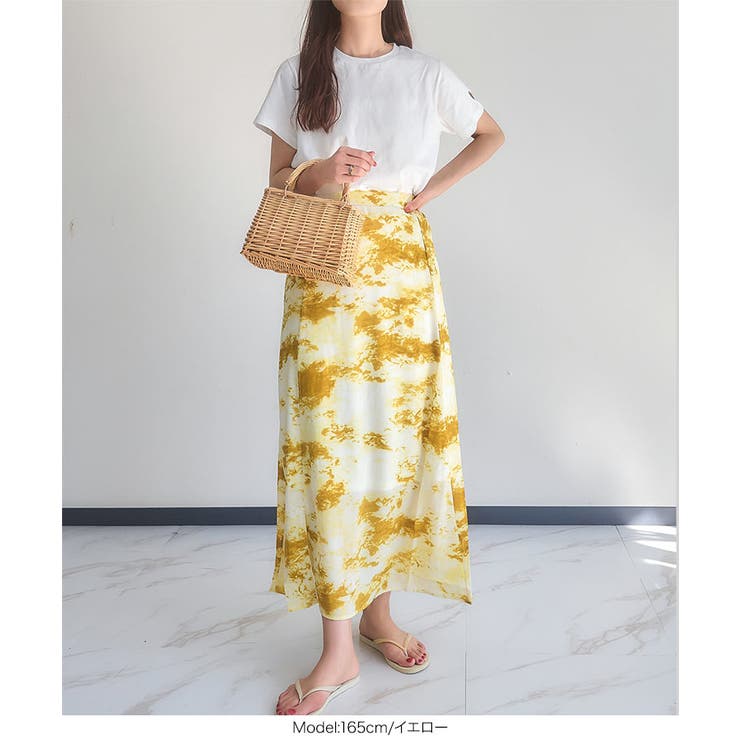 タイダイプリントマーメイドスカート [M2911] レディース | KOBE LETTUCE | 詳細画像5 