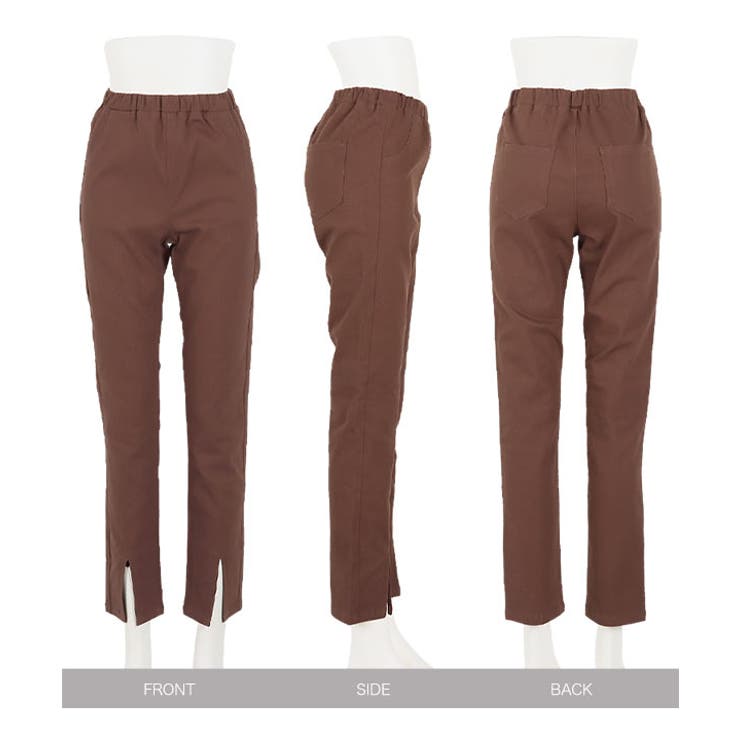 フロントスリットウエストゴムレギンスパンツ [M3044] レディース | KOBE LETTUCE | 詳細画像16 