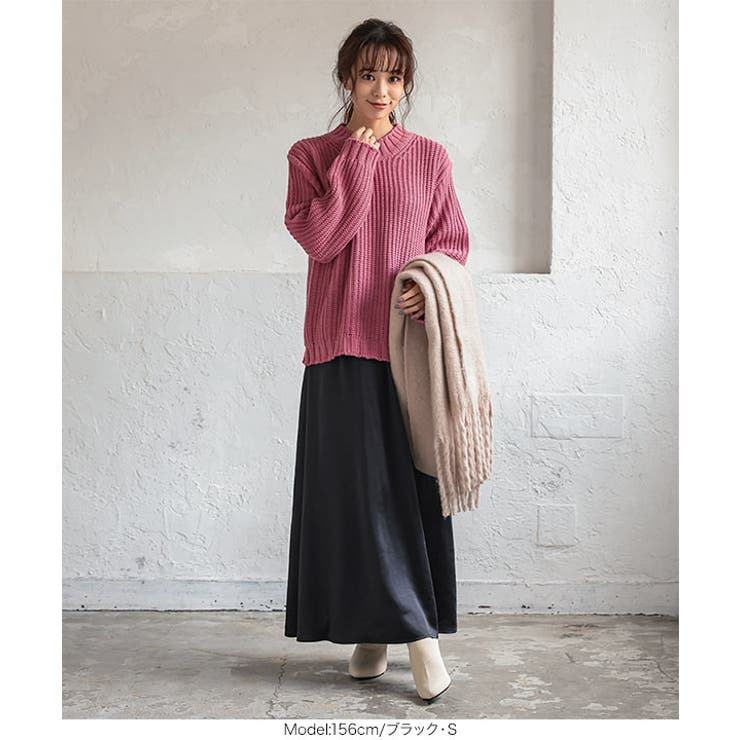 ゴアロングスカート ファスナー サイドファスナータイトスカート | PROPORTION BODY DRESSING