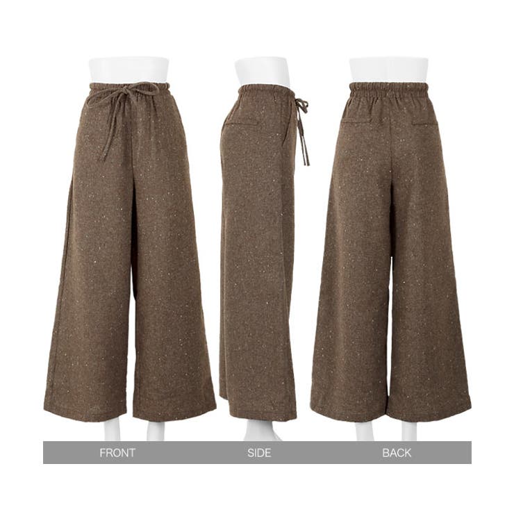 ネップイージーワイドパンツ [M3153] レディース | KOBE LETTUCE | 詳細画像13 