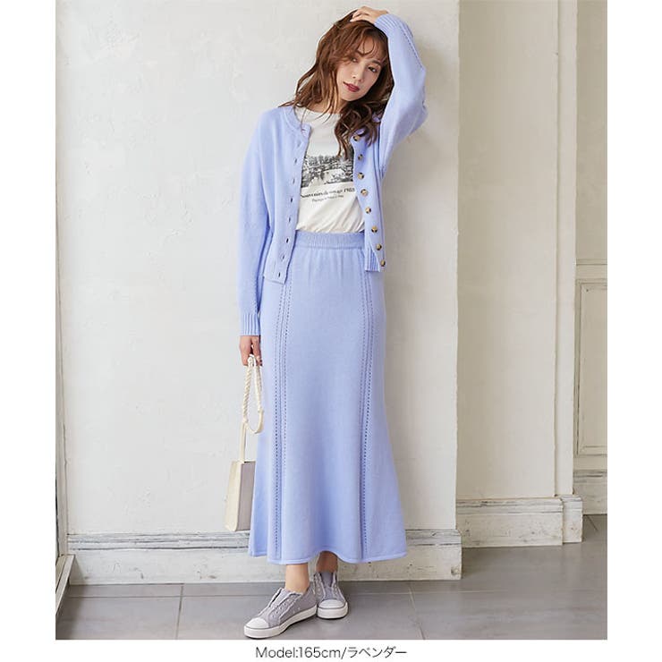 マーメイドニットスカート [M3163] レディース | KOBE LETTUCE | 詳細画像12 