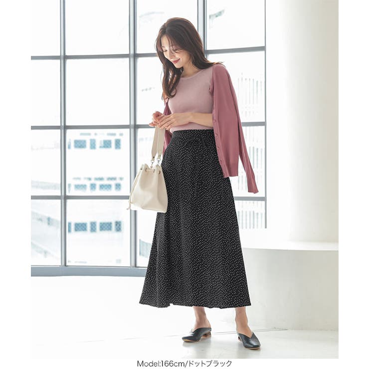 [ 星玲奈さんコラボ ] ウエストリボンロングスカート［M3181］ | KOBE LETTUCE | 詳細画像19 