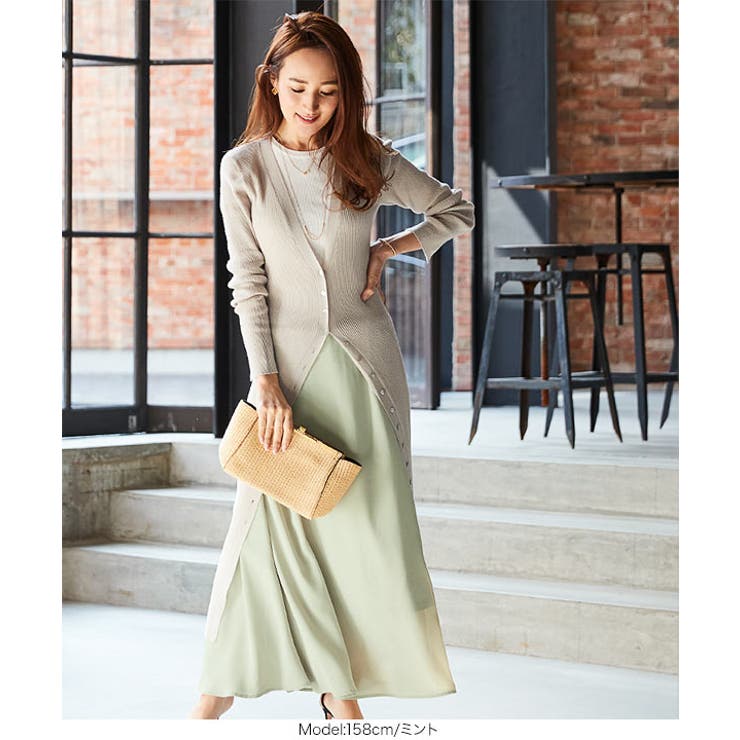 [ 星玲奈さんコラボ ] ウエストリボンロングスカート［M3181］ | KOBE LETTUCE | 詳細画像10 