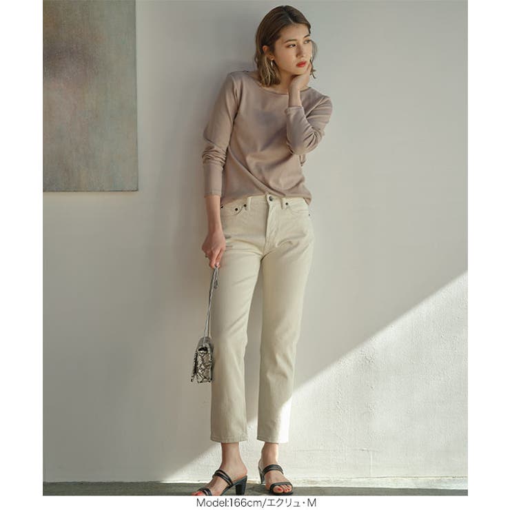 テーパードデニムパンツ レディース ボトムス | KOBE LETTUCE | 詳細画像5 