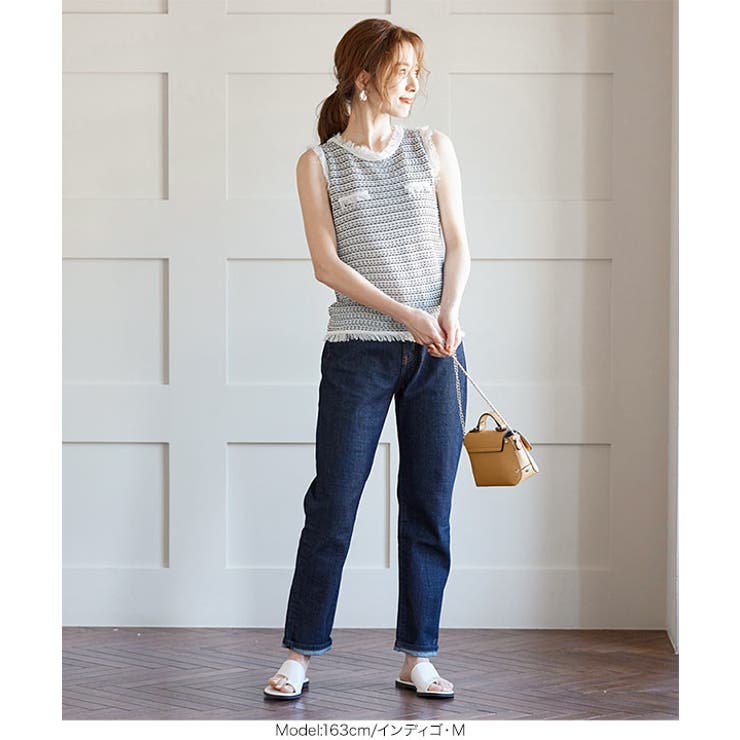 テーパードデニムパンツ レディース ボトムス | KOBE LETTUCE | 詳細画像11 